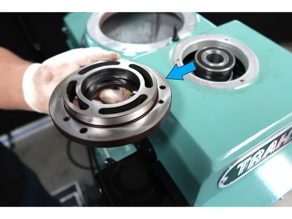 Remove the plate from the machine.