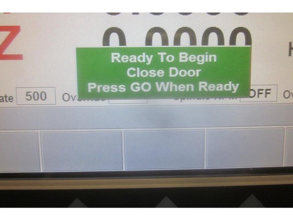 &quot;Mode &quot; out and shut down the machine.