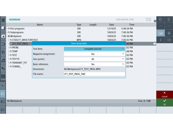 Go to [Program Directory]