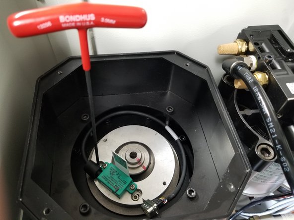 Back off the mounting screws a bit so the Plate can move to adjust the clearance.