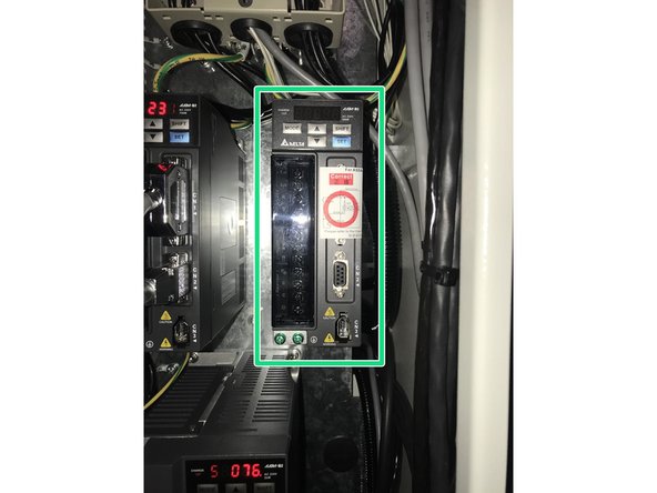 Mount Delta Drive to cabinet using supplied M4 hardware (SHCS &amp; flat washer).
