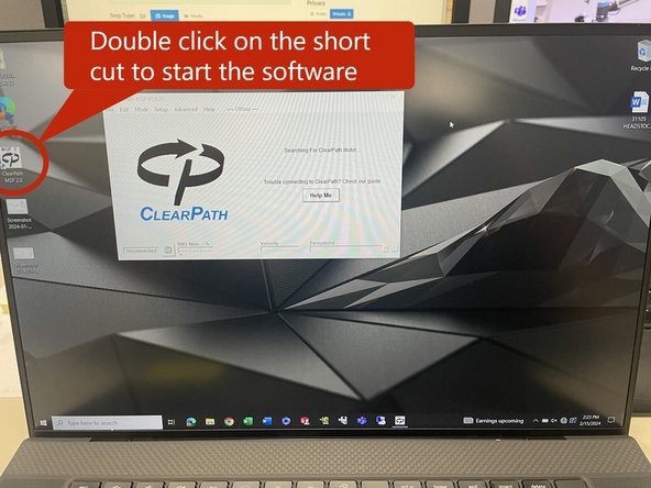 Use the share point link below to access the Clear Path Software you will need to program the motor and mechanical system. Download and install it onto your computer: https://southwesternindustriesinc.sharep...