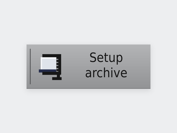 This procedure overwrites machine zero on X, Y, Z1 and Z2. The archive is the only way back to the machine's current state.