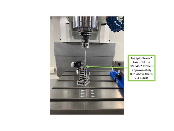 In the calibration window, press [Length] to begin length calibration.
