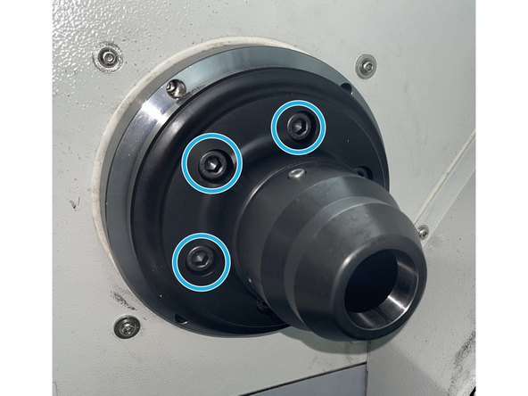 O-ring in collet chuck may have swollen over time. If you run into difficulty installing the chuck over the collet adapter, the o-ring may need to be replaced. A spare O-Ring comes with the collet chuck kit. O-Ring dimensions for replacement are in Photo 2.