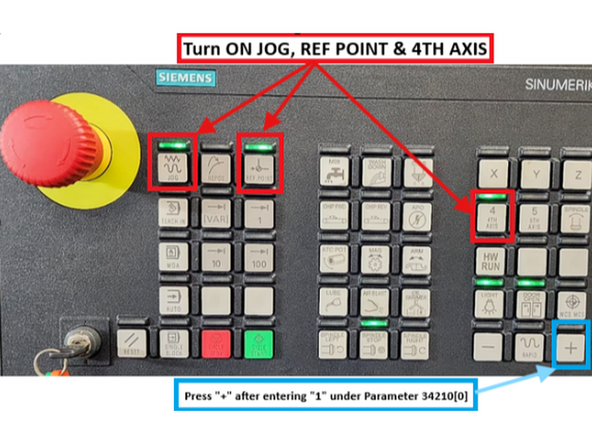 Step 4 is required only if you are adjusting and found 4th-Axis zero position from Step 3.