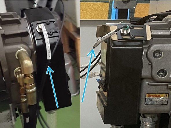 Reinstall the Hydraulic lines.