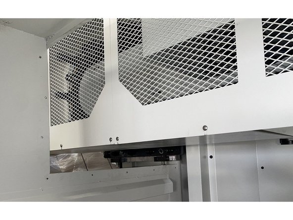 Remove the sheet metal cover opening up more space behind the ATC assembly.