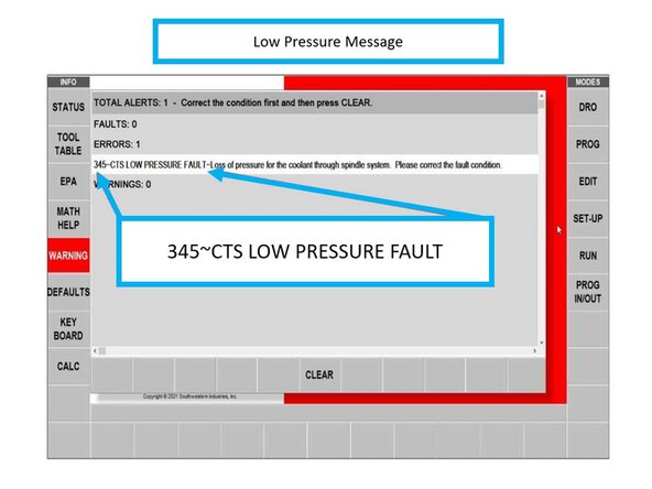 The Filter Clog Sensor is designed to detect when the filter canister is clogged, and needs a replacement filter. The sensor detects a pressure differential between the fluid “In” pressure and the fluid “Out” pressure.