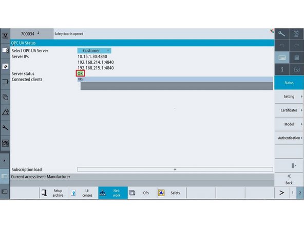 Authentication is the fifth VSK in picture 3.