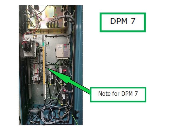 If Work Lamp cable is too short to be routed along the side of the cabinet, route cable along the right wire way.