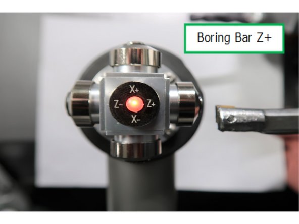 Open the Tool List and select BORING_BAR_.500 (or your assigned boring bar).