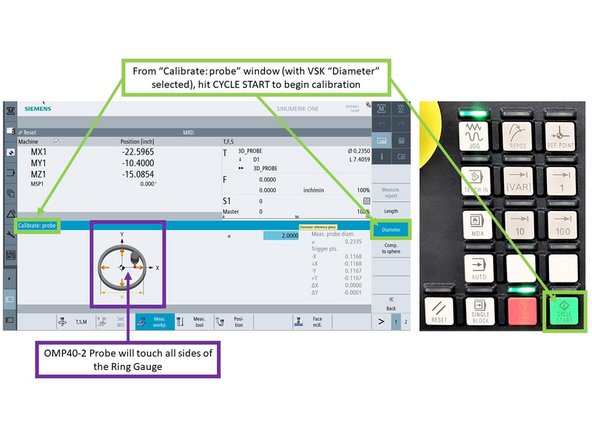 Secure the ring gauge using magnets, clamps, or other stable supports to prevent movement.