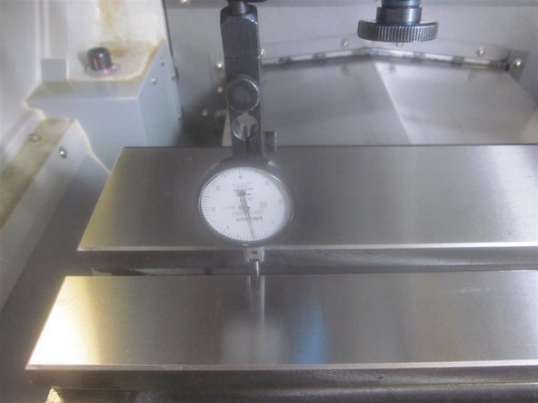 Clean the &quot;walls&quot; of the &quot;T&quot; slot prior to measuring. Be sure no chips, debris or residue is present, as this could affect the measurement.