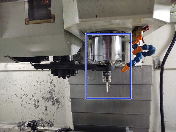 Fault with spindle empty