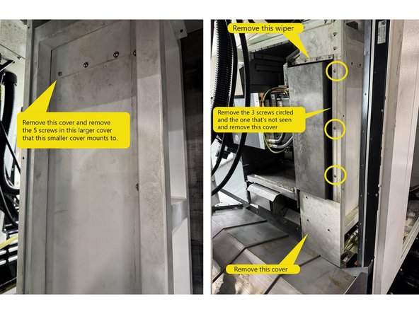 To remove the turret the gearhead motor needs to be removed first, then the Gearhead, and then you can remove the turret To do that there some more covers that need to be removed. You will also need to disconnect the roller shade.