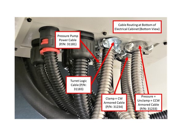 Pressure Pump Power Cable (P/N: 31181)