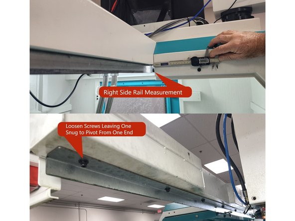 Before we start installing the Auto Front Door Option we want to align the front door so that it tracks straight and level. The next couple of bullet points will show you how to measure and adjust the door to achieve the proper alignment.