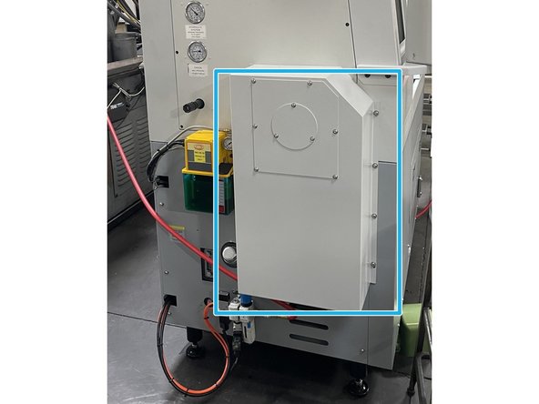 Finally reinstall the motor cover.