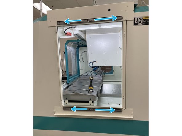 Label the removed rail sections and the rails they came out of so when reinstalling them they can be mated back with the rail they came from.