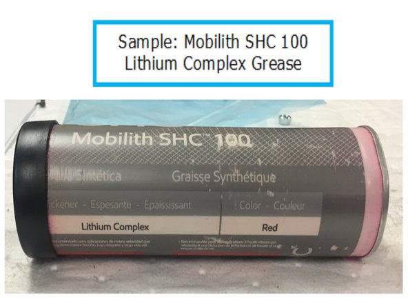 Install Front Inner bearing on spindle and slide back until it is firmly up against the shoulder of the spindle.