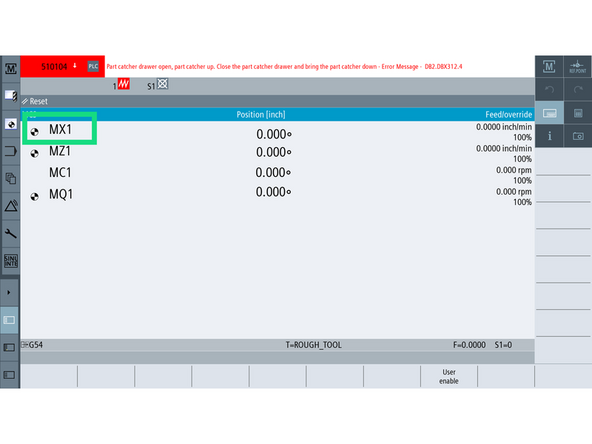 Press the [Search] button and enter 34210, then press [OK].