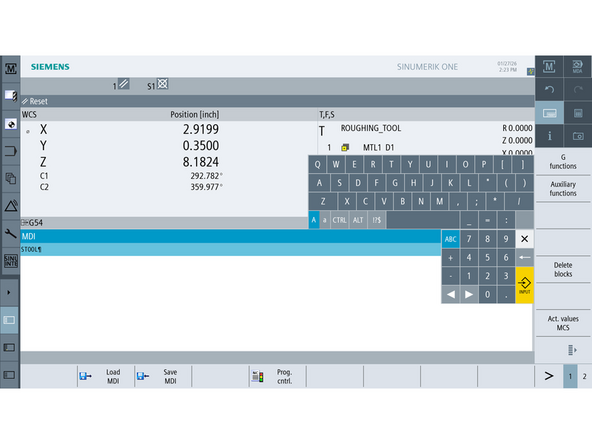 Unload all tools from the tool table.