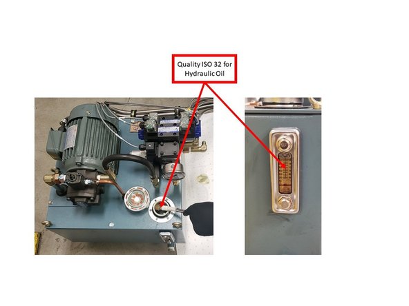 Please note that the TRAK recommended Hydraulic oil is Quality ISO 32 Oil.