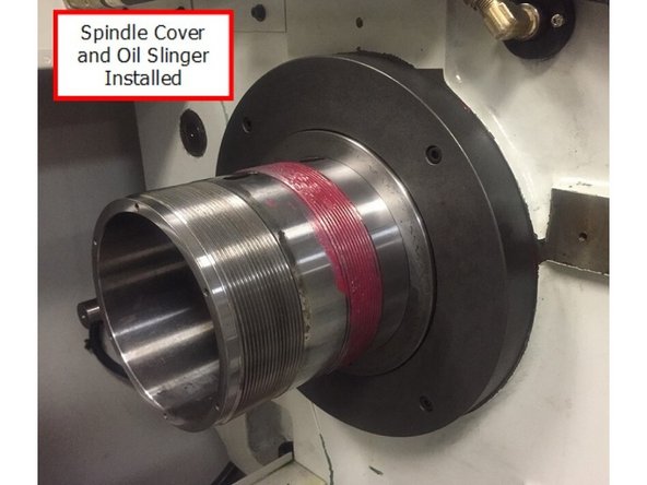 Place the rear inner bearing in an oven and warm up to 150° F (66° C) over a period of about a half an hour.