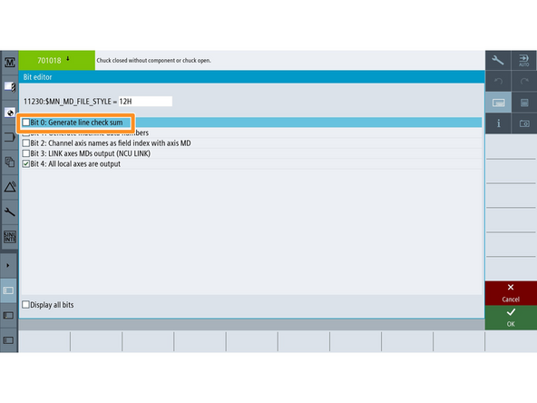 Step 2 is required only if TC820si has Old-PLC i.e. PLC user program version 01.xx.xx.