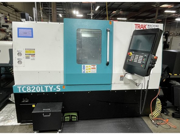 TC820LTY-S Sub Spindle Alignment