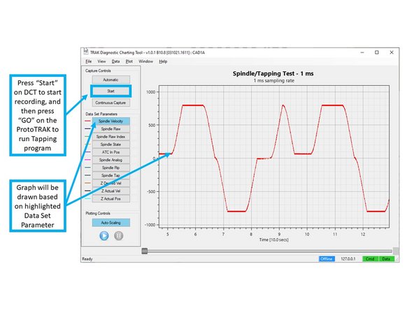 Use &quot;ALT + TAB&quot; on the keyboard to switch back to the ProtoTRAK software if necessary.
