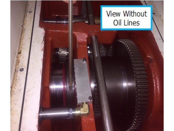 Disabling the headstock oil pump so you can move the X and Z axis without pumping oil all over the place.