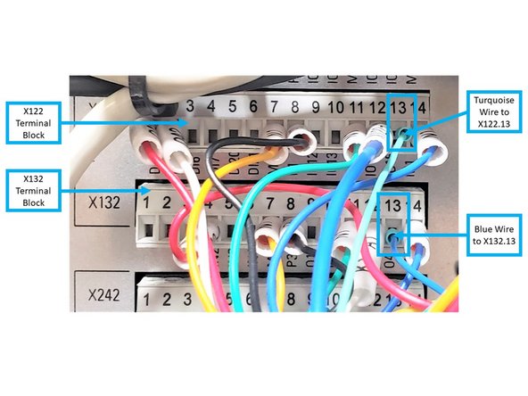 To remove a terminal block, do not squeeze the ends. Hold the ends firmly and pull while gently wiggling it free. There are no retainer clips—just a tight fit.