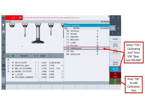 On the touchscreen, press [Machine], then select [Act. values Machine].