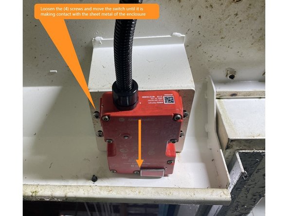 Once the door has been adjusted you should verify that the door locks when it is closed.