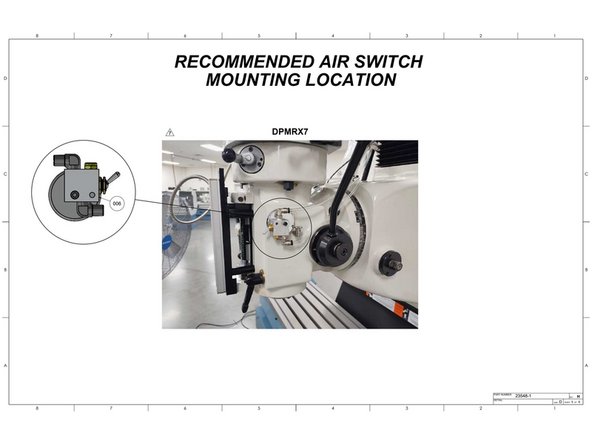 Photo 3 shows the recommended switch mounting locations on older machines.