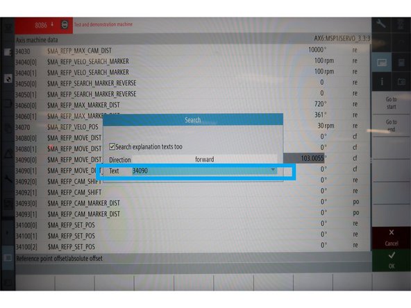 If you need to change the measurement to Metric: Go to [Settings] on [Page 2], press [Changeover Metric].