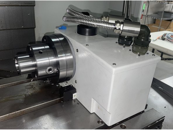 How to Adjust the Backlash on a VMC2 4th Axis