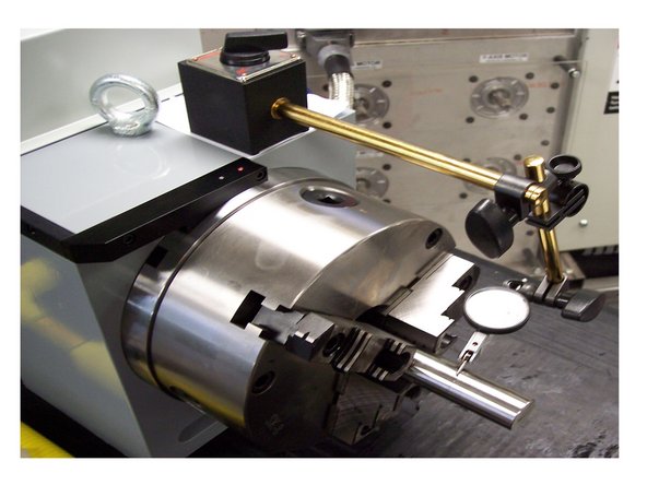 Secure chuck (p/n 27062-2) to adapter plate by hand tightening (3) M10-1.5X80 25B screws.