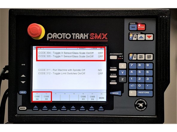 If the Knee Mill with the Run Away Axis issue contains secondary feedback devices such as the the glass scales and/or TRAK sensors, you must also take them into consideration as possible sources for Run Away Axis.