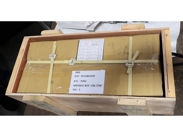 TRAK gets over $2,000 credit for the return of unused spindles which will go back to production and be installed in another mill. Contact shipping for proper handling and paperwork.