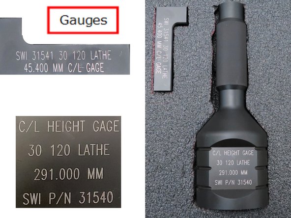 Standards: you will use the Centerline Gauge for this calculation. Height Gauge is used during machine inspection to measure the centerline height. We need that measurement for this calculation.