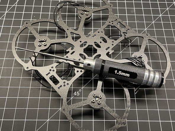 Attach motors to frame.