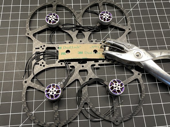 Remove backing from Dual Lock (pic #1)