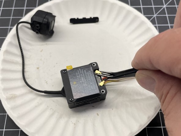 Unscrew cover over antenna coaxial leads on Air Unit (pic #1)