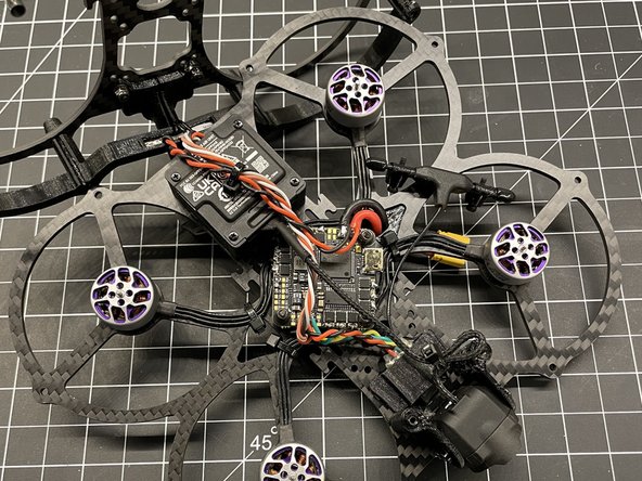 Trim approx 5mm insulation of LED lead wires, pre-tin, and solder to +/- terminals on LED (pic #1)