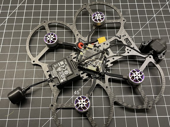 Position Air Unit on frame as shown (pic #1)