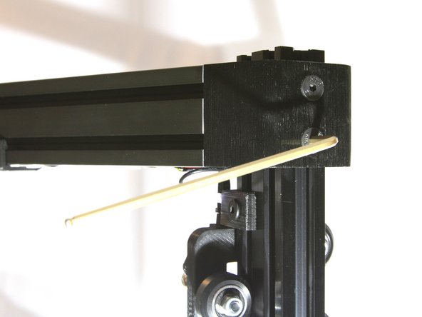 In this step you are going to tension and test each tower, one at a time.