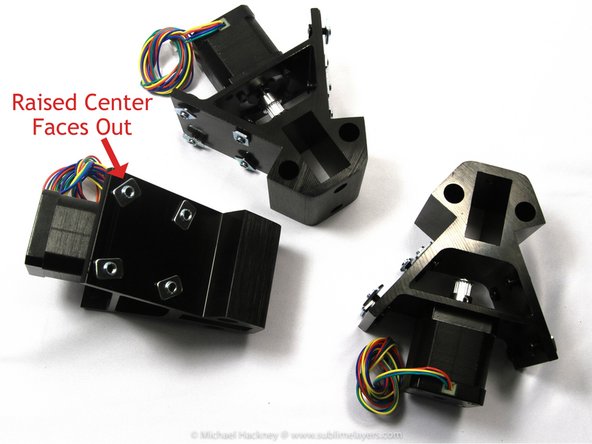Locate the Frame Hardware bag (box C). Note that there are two types of screws: forty-eight low profile socket head screws (LPSH) and twelve flat socket head screws (tapered) (FSH).